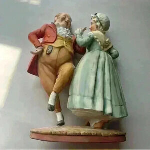 1981 Gorham Norman Rockwell Saturday Evening Post Christmas Dancers 1928 # LE